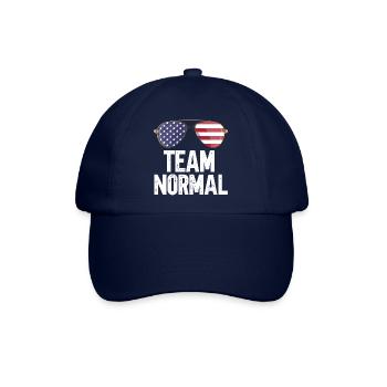 Team Normal - Baseballkappe - Blau/Blau - Vorne