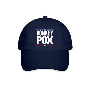 Donkey Pox - Baseballkappe - Blau/Blau - Vorne