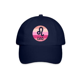 Sternzeichen Löwe - Baseballkappe - Blau/Blau - Vorne
