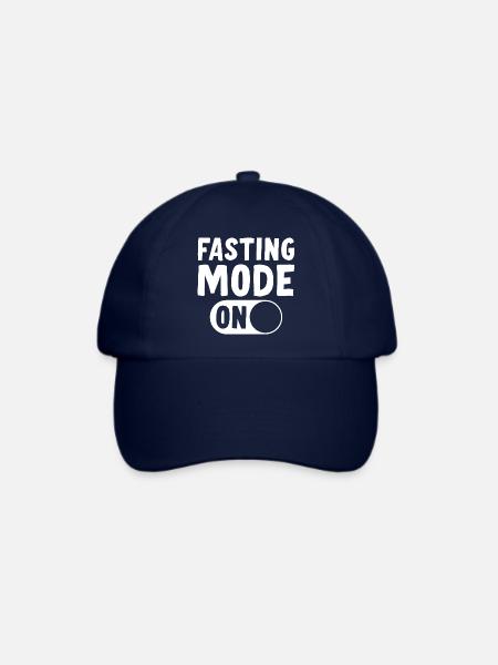 Fastenmodus An Ramadan - Baseballkappe - Blau/Blau