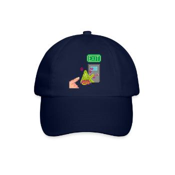 TOXIZITÄT AUßEN - Baseballkappe - Blau/Blau - Vorne