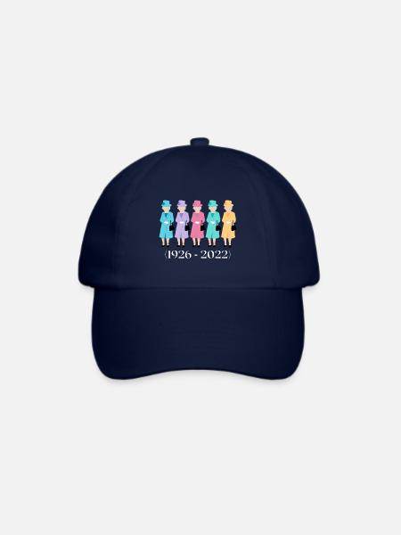 Queen Elizabeth 2 Erinnerung - Baseballkappe - Blau/Blau