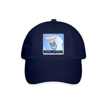 REGENSBURG WEIßWURST ZUZELN - Baseballkappe - Blau/Blau - Vorne