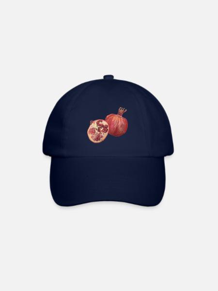 Granatapfel Frucht kochen - Baseballkappe - Blau/Blau