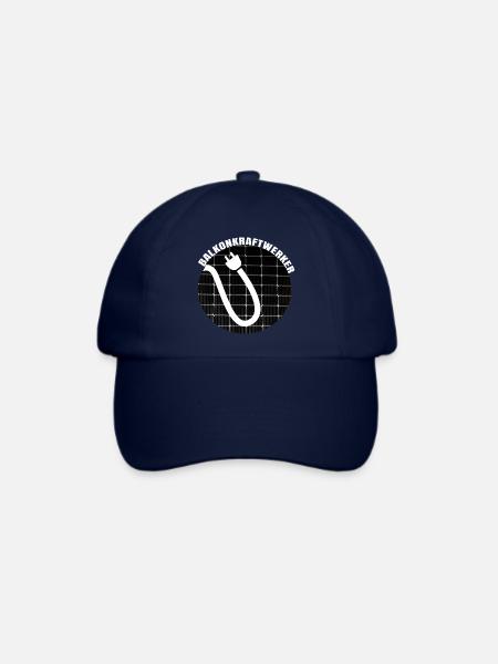 Balkonkraftwerker Vorbild Animation zum Nachahmen - Baseballkappe - Blau/Blau
