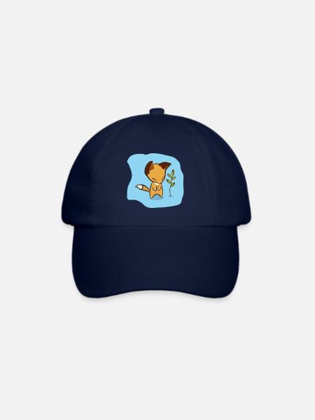 Fuchs - Baseballkappe - Blau/Blau