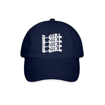 B-Girl Breakdance Girl - Baseballkappe - Blau/Blau - Vorne