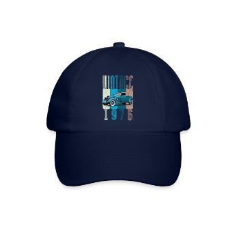 1976 Geburtstag - Baseballkappe - Blau/Blau - Vorne