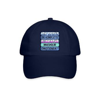 EMOTIONEN ZEIGEN - Baseballkappe - Blau/Blau - Vorne