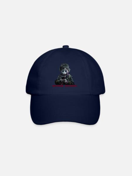 smombie incoming - Baseballkappe - Blau/Blau
