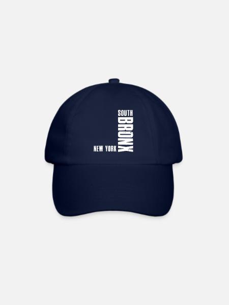 South Bronx New York - Baseballkappe - Blau/Blau