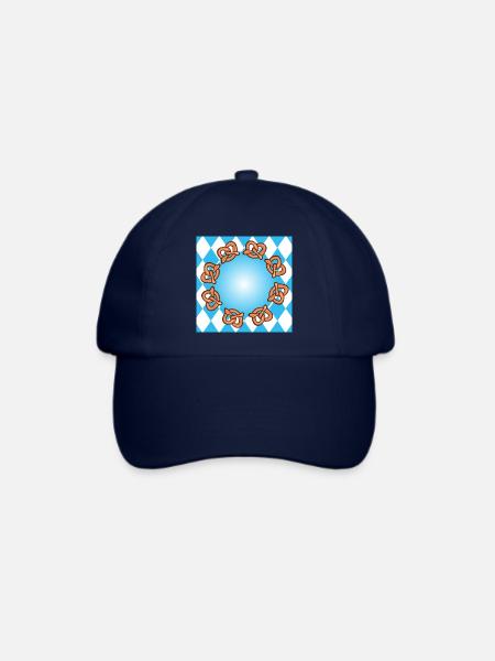VOLKSFEST BAYERN BRETZEL - Baseballkappe - Blau/Blau