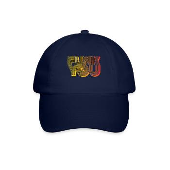 Funk you - Baseballkappe - Blau/Blau - Vorne