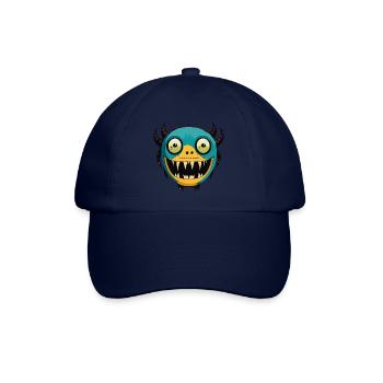 Cyberpunk Monster - Baseballkappe - Blau/Blau - Vorne