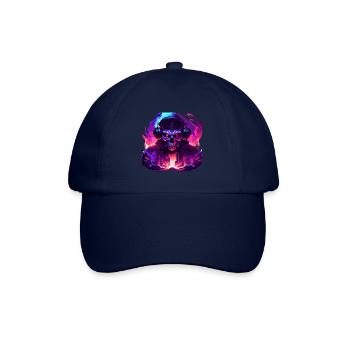 digital death - Baseballkappe - Blau/Blau - Vorne