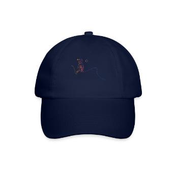 Volleyball Spieler - Baseballkappe - Blau/Blau - Vorne