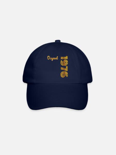 Vintage 1976 - Baseballkappe - Blau/Blau