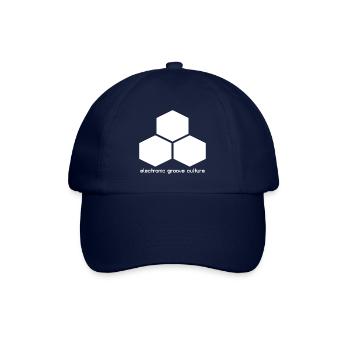 electronic groove culture (Snow) - Baseballkappe - Blau/Blau - Vorne
