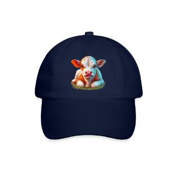Kuh - Baseballkappe - Blau/Blau - Vorne