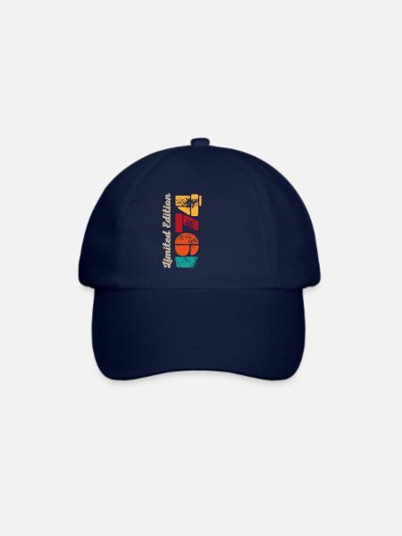 Vintage 1974 - Baseballkappe - Blau/Blau