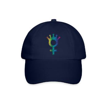 Frauenpower - Baseballkappe - Blau/Blau - Vorne