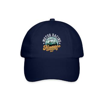 Monaco Oldtimer Speedway Car Club - Baseballkappe - Blau/Blau - Vorne