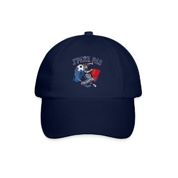 Ich kann nicht, ich habe Match 1 - Baseballkappe - Blau/Blau - Vorne