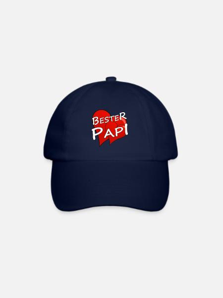 BESTER PAPI - Baseballkappe - Blau/Blau