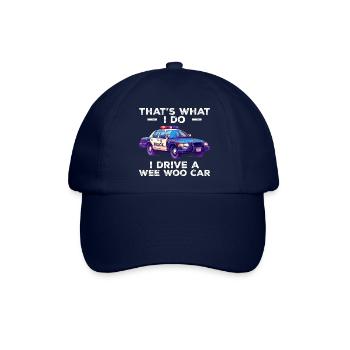 Das ist es, was ich tue, ich fahre ein kleines Auto - Baseballkappe - Blau/Blau - Vorne