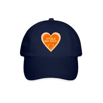 STOLZ AUF DICH - Baseballkappe - Blau/Blau - Vorne