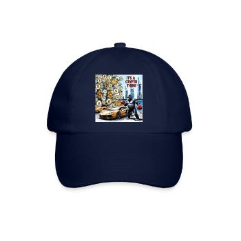 Krypto-Gorilla City Drive - Baseballkappe - Blau/Blau - Vorne