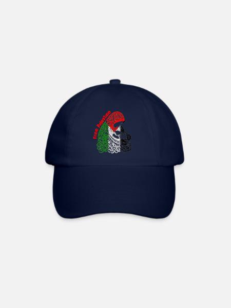 Freies Palästina - Baseballkappe - Blau/Blau