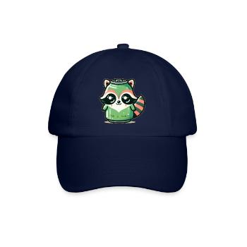 Müll zum Schatz - Baseballkappe - Blau/Blau - Vorne