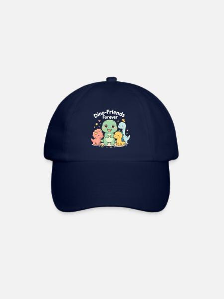 Dino-Friends - Baseballkappe - Blau/Blau