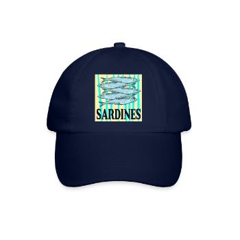 KONSERVENDOSE SARDINEN FISCHE - Baseballkappe - Blau/Blau - Vorne