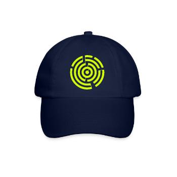 Labyrinth Labyrinth Kornkreis - Baseballkappe - Blau/Blau - Vorne