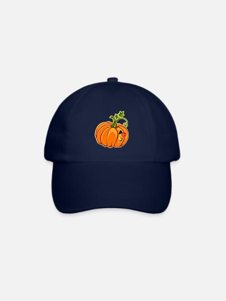 Kürbis Papagei Laune - Baseballkappe - Blau/Blau