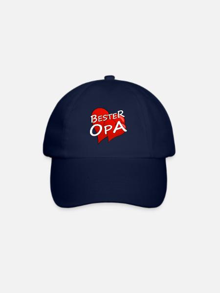 BESTER OPA - Baseballkappe - Blau/Blau