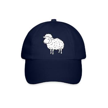 Schaf Schäfchen Lamm - Baseballkappe - Blau/Blau - Vorne