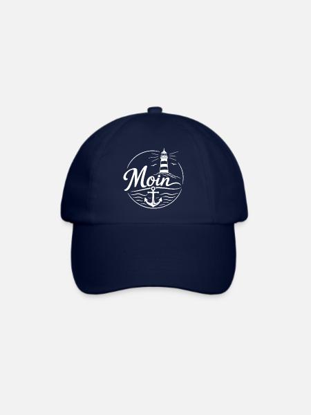 Moin - Baseballkappe - Blau/Blau