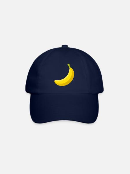 Banane - Baseballkappe - Blau/Blau