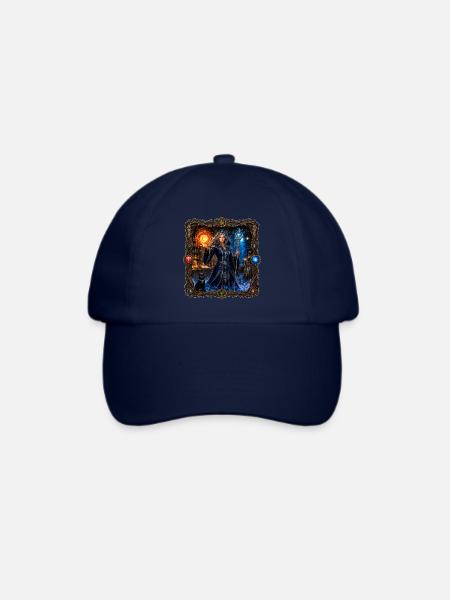 Zauberin - Baseballkappe - Blau/Blau