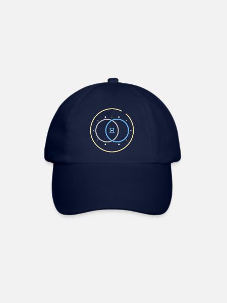 Zwillinge - der Flügelhauch - Baseballkappe - Blau/Blau