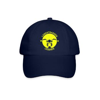 Landstraßen Legende Motorrad - Baseballkappe - Blau/Blau - Vorne