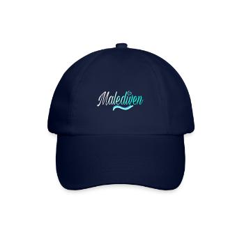 Malediven white - Baseballkappe - Blau/Blau - Vorne