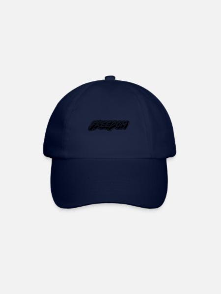 Freedom - Baseballkappe - Blau/Blau