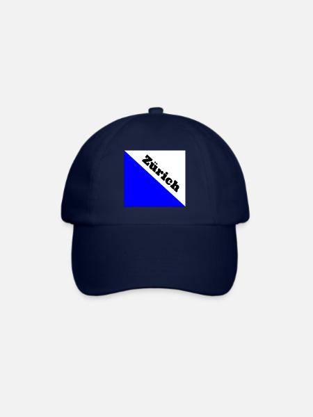 Zürich - Baseballkappe - Blau/Blau