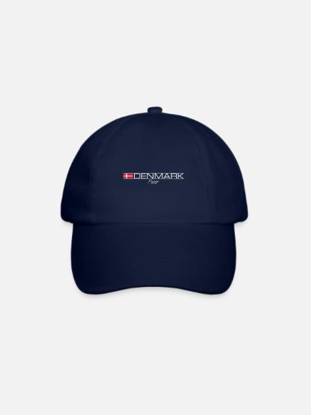 Denmark - Hygge - Dänemark - Baseballkappe - Blau/Blau