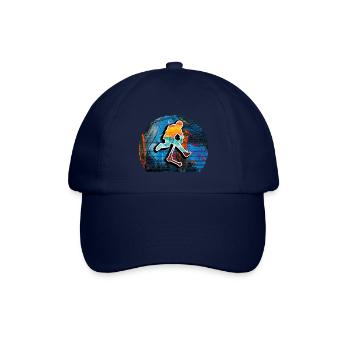 Freestyle-Roller - Baseballkappe - Blau/Blau - Vorne