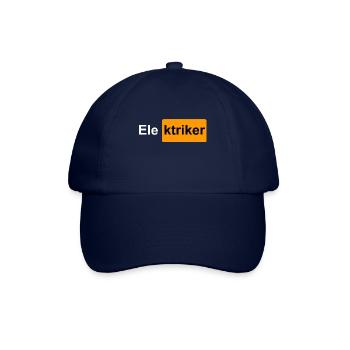 Elektriker - Baseballkappe - Blau/Blau - Vorne